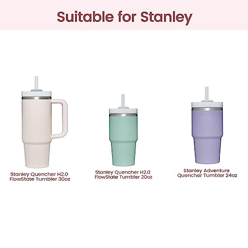 Silicone Boot for Stanley, Cup Bottom Protector Sleeve Accessories for Stanley Quencher H2.0 FlowState Tumbler 20oz/30oz/Stanley Adventure Quencher Tumbler 24oz (Gray)4