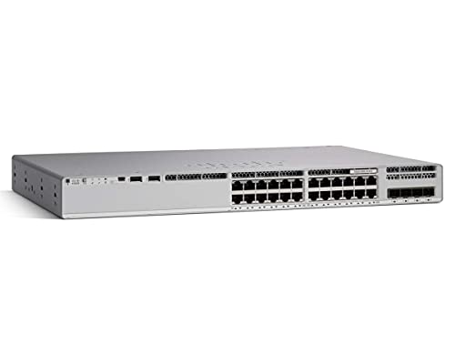 Image of Cisco C9200-24T-E Catalyst 9200 24-Port Network Essentials Switch (Renewed)