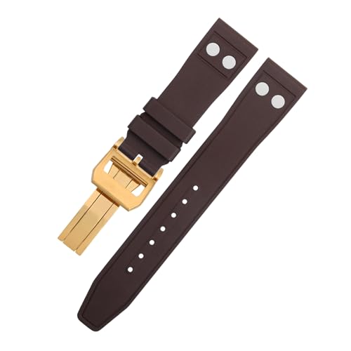 Bracelet caoutchouc IWC évite l'usure du cuir Big Pilot Portugieser