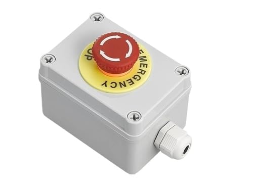 Boîtier de commutation à boutons pour démarrage moteur et alarme
