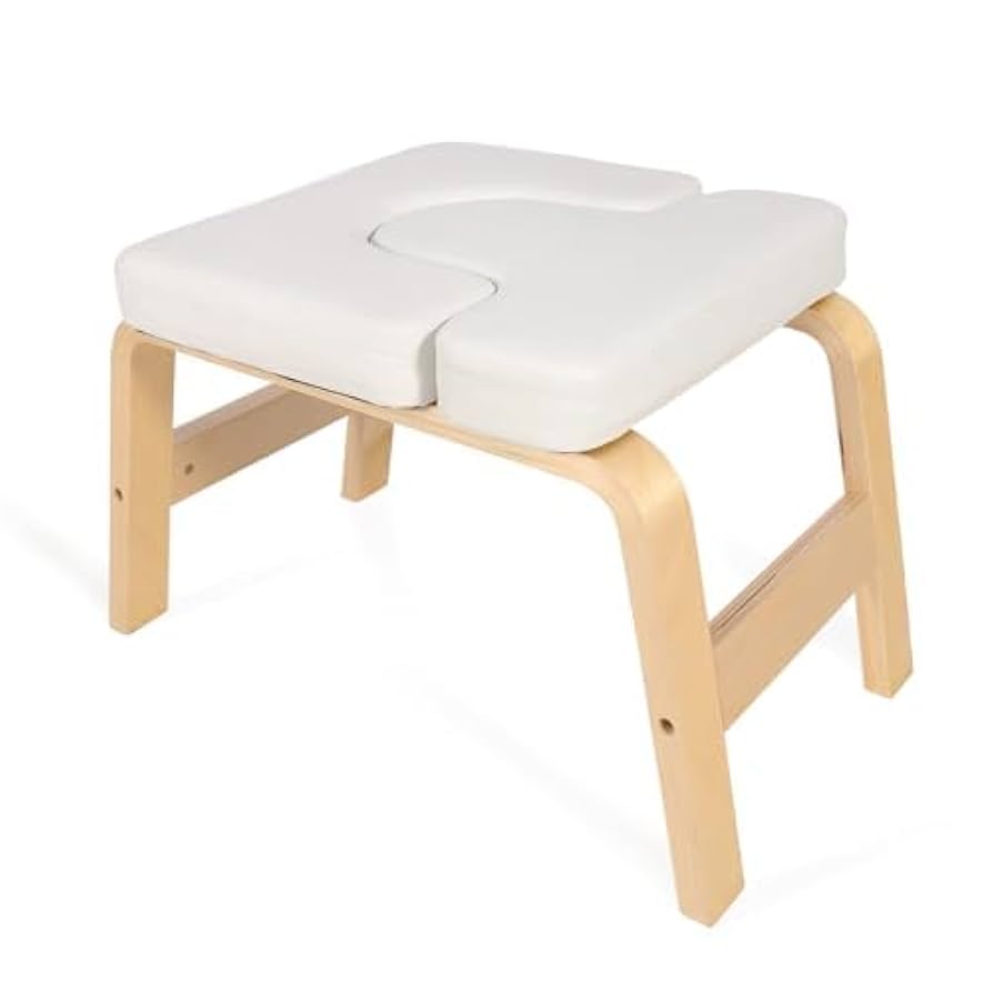 REDCAMP Yoga Headstand Bench,Yoga Inversion Bench With Wood Frame