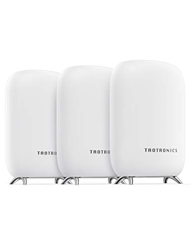 TaoTronics Mesh WiFi System, Tri-Band AC3000 3Gbps Speed 6,000 Sq. Ft Coverage Whole Home WiFi Router/Extender Replacement, 4 Gigabit Ethernet & 1 USB 3.0 Ports, Connection of up to 200 Devices-3 Pack