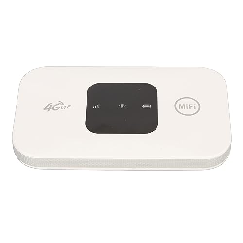 Bewinner Router 4G LTE Portatile - Modem WiFi Hotspot Tascabile, 300 Mbps, Batteria 10000 MAh, Connessione Per 10 Utenti, USB, Viaggio