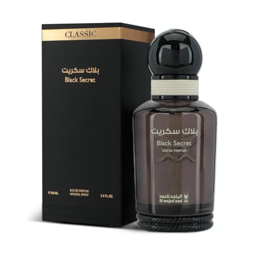 عطر بلاك سيكريت كلاسيك من الماجد للعود، 100 مل