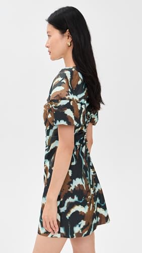 AMUR Women's Tanner Puff Sleeve Mini4