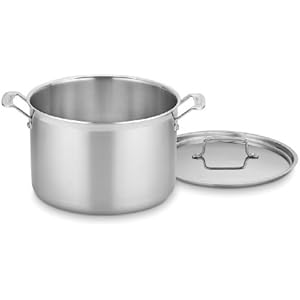 Cuisinart MultiClad Pro Stainless 12-Quart Stockpot with Cover