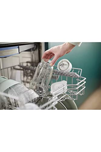 Philips Domestic Appliances HR2602/00 Mini Daily blender met 4 messen, 0,6 l, 2 snelheden, draagbare beker inclusief, ijsversnipperaar, hout, 600 milliliter, wit - Afbeelding 6