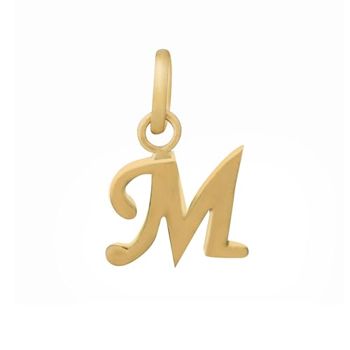 Image of Bangalore Refinery 22kt (916) Purity Gold Alphabet Pendants