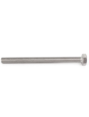 Perno de cabeza hexagonal M8x100mm en acero inoxidable para fijaciones firmes 5