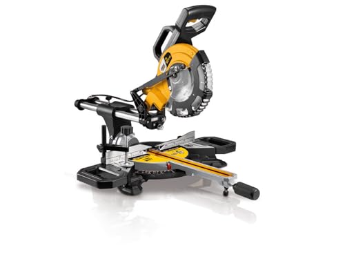 🪚 POTENZA DA 1700W PER TAGLI IMPEGNATIVI: Dotata di un motore universale da 1700W, questa troncatrice telescopica offre prestazioni costanti e affidabili anche nei lavori intensivi. Il disco da 210mm consente tagli rapidi e precisi su legno e alluminio, ideale sia per professionisti sia per appassionati di fai-da-te.