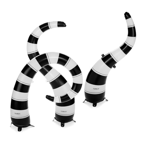 FUNBOY Giant Inflatable Light-Up Yard Snake Scary Halloween Dcor Indoor/Outdoor (3 Pack)