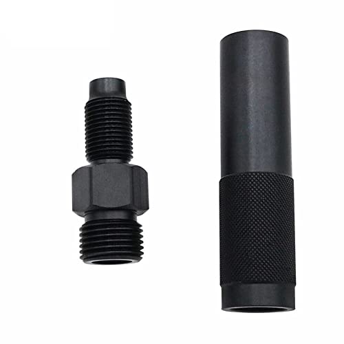 DAZZLEEX CO2 Gas Cylinder Adapter Quick Change 12g CO2 Adapter w/88g Capsule Threads for SIG SAUER MCX/MPX