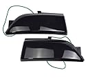 2 stücke Seite Spiegel Blinker Licht for Ford for Ranger T6 2012-2019 for Tür for Flügel for rück for Hinten for Ansicht Lampe(Blue- yellow)