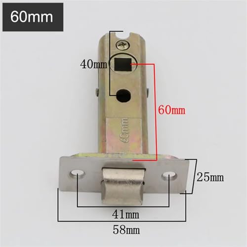Lengüeta de bloqueo universal de 51mm para reparar puertas atascadas 7
