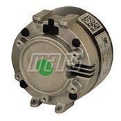 Mars 10891 Evaporator/Condenser Fan Motor, rear view with mounting brackets