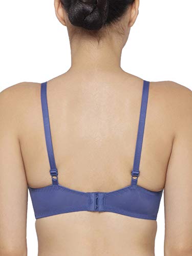 Image of Triumph T-Shirt Bra for Women Padded Non Wired Everyday Bra Invisible Wireless Seamless Lingerie Soft Moulded PU Cup Support Comfortable Smooth Microfiber T-Shirt Bra Pack of 1