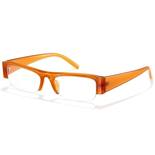Image of livho Blue Light Blocking Glasses for Women and Men, Lightweight Metal Frame Computer Glasses, Anti Eye Strain, UV Protection