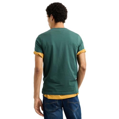 Pepe Jeans Original Basic 3N T-Shirt für Herren, Grün, Größe S – Ansicht 2