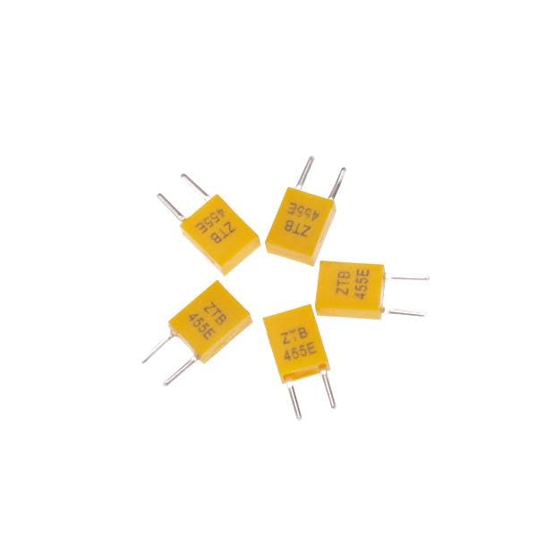 5 Pezzi di Risonatore Ceramico da 455 KHz con 2 Pin
