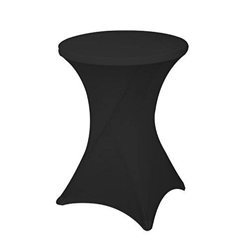 Buy Awillhome 32 Inch /24 Inch Spandex Cocktail Tablecloth Fitted Table