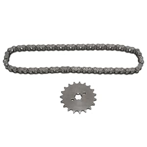 NYSUZHOUJI 428 Kettenrad mit 428 60 Links Kette