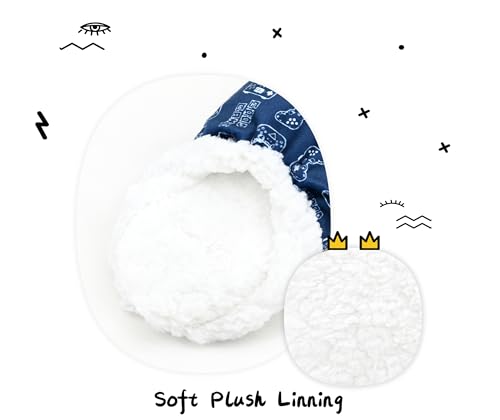 Boys House Slippers With Non Skid Bottoms, Cute Animal Slipper Socks With Grippers For Big Kids, Cozy Soft Sole Warm Fuzzy House Shoes3