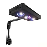 Ahareef 35W Full Spectrum Reef LED Light for SPS/LPS Corals – Dimmable Aquarium Light with Sunrise, Sunset & Moonlight Modes – Perfect for Saltwater & Nano Reef Tanks (10-24 Inch, up to 40 Gallons)