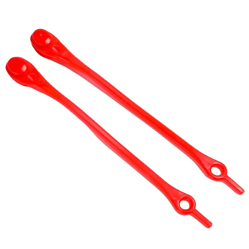 MOMISY Elastic Shoelaces Stretchy Silicone Elastic Special No Tie Shoe Laces for Children and Adults Lazy Tieless Suitable for All Shoes-Red, 14Pcs (B09LZ1945V) Amazon Price History, Amazon Price Tracker
