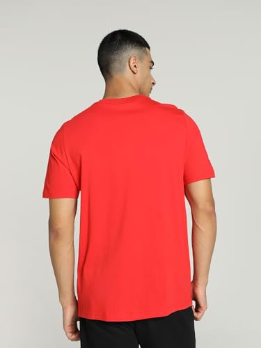 Image of Puma Men's Cotton Printed Regular Fit T-Shirt