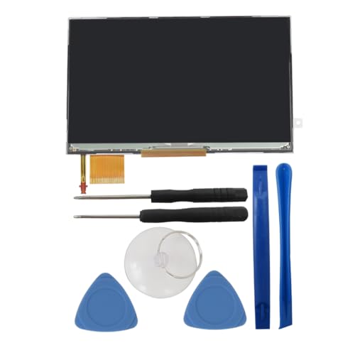 Upgraded Version 4.3 inches LCD Screen/Display Replacement w/Repair Tools for PSP 3000 Series...