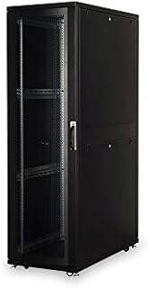 DIGITUS Szafa serwerowa 19 cali 47HE - 60 x 120 cm - seria Unique - nośność 1000 kg - głębokość użytkowa 875 mm - czarna