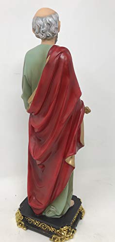 Estatua de Resina de San Pedro St. Peter miniatura 3