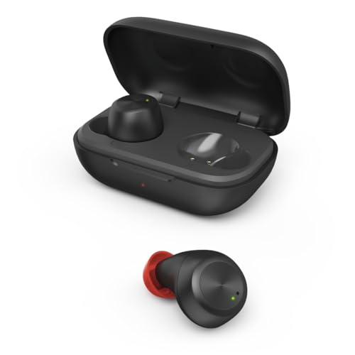 Écouteurs Bluetooth Hama Spirit Chop intra-auriculaires TWS avec micro et boîtier de charge noir