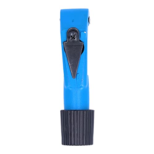 Image of PVC Tube Cutter Quick Scissor Tool, Pipe Cutting Tool with Double Rollers, Adjustable Gear Position for PVC Plastic PE Water Copper Aluminum Alloy Stainless Steel Pipes, Compact an (The cutter is