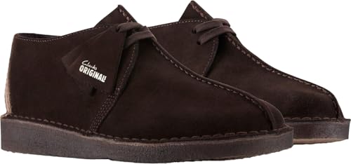 Clarks Clarks Men's Desert Trek Dark Brown Suede 11 Medium