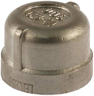 Boshart Industries U2-SSCA-10 1 in. 304 Stainless Steel Cap