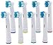 Oral B Generic Braun Electric Toothbrush Replacement Brush Heads - 8 Pack - Highest Quality Generic