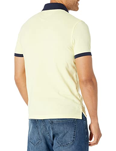 Image of Tommy Hilfiger Men's Short Sleeve Cotton Pique Flag Polo in Regular Fit