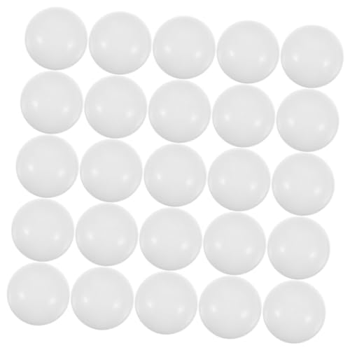 JOINPAYA Reusable Raffle Balls 40pcs White Raffle Balls Hollow for Game and Events