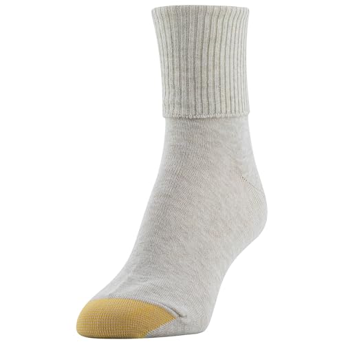 Image of GOLDTOE Women's Classic Turn Cuff Socks, Multipairs