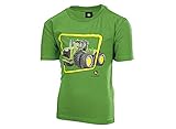 T-Shirt im John Deere-Design John Deere Kinder T-Shirt Grün Traktor 9620R (104/110)