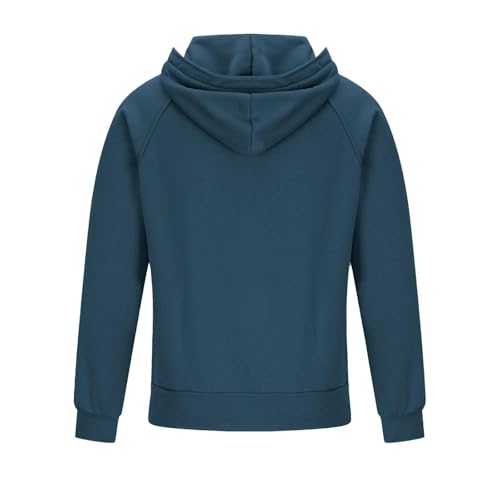 Full Zip Hoodies for Men Plain Workout Jacket Heavyweight Streetwear Trendy Clothing Fall Clothes3