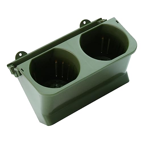 OFFSCH Creative Indoor Wall Planter Modular Vertical Garden Hanging Flowerpot for Home and Office Decor Space-Saving Durable Design Dark Green Shelves Balconies and Terraces