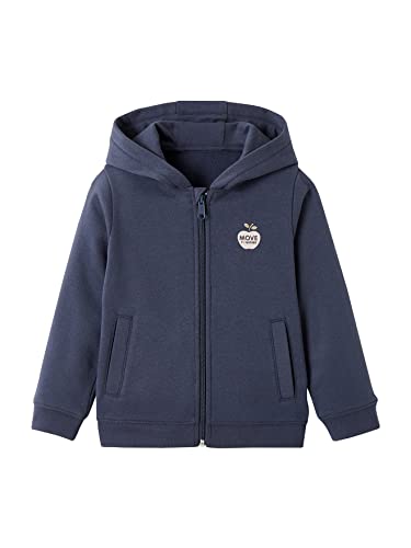 Vertbaudet Mädchen Kapuzenjacke Sport Basic Blau 140