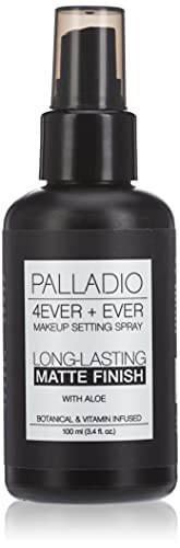 Palladio 4 Ever and Ever Make Up Setting Spray, Longlasting, Instantly Sets and Secures Makeup for All Day Wear (Matte Finish), 100 ml