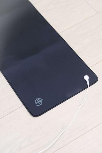 Tapis de sol de mise à la terre avec prise britannique et câble de 1.5m pour un sommeil réparateur