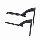 Keenso Steel TV-Halterung Stabiler Tischhalterhalter für 32-70-Zoll-LED-LCD-Bildschirm TV, 3-Level-Einstellungshöhe für Bessere Betrachtungserfahrung ((14”-42”))