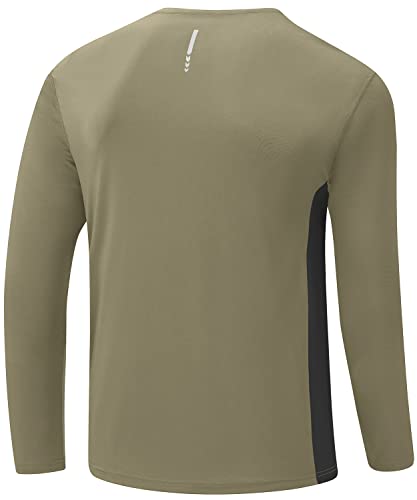 Gopune Men's Swim Shirts Rash Guard Long Sleeve UPF 50+ Sun Protection Quick Dry Outdoor Hiking Fishing Shirts2