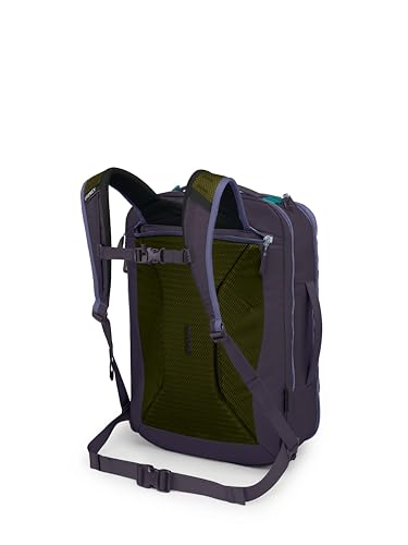 Image of Osprey Transporter 36L Travel Pack, Purple OS | travel backpack, carry on bag, laptop sleeve, personal item, Purple color, OS size