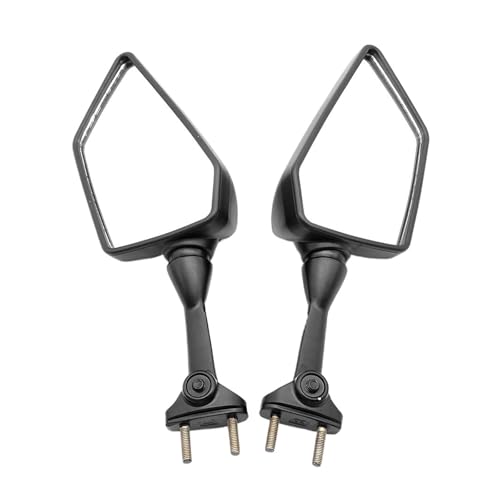Retrovisores Kaw&asaki Ninja 250R en aluminio negro mecanizado de alta rigidez